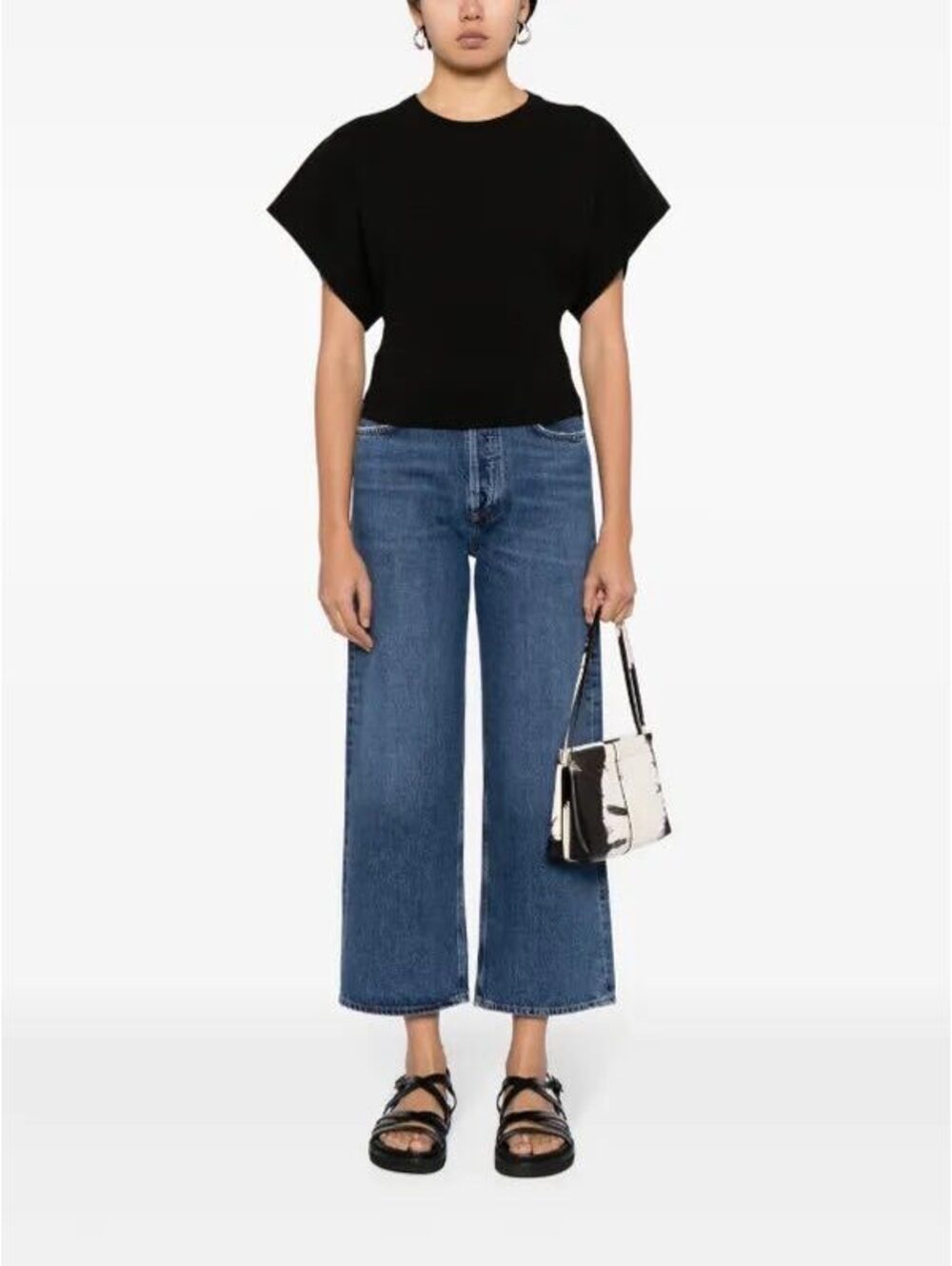 Agolde Ren Jean high-rise cropped jeans 29